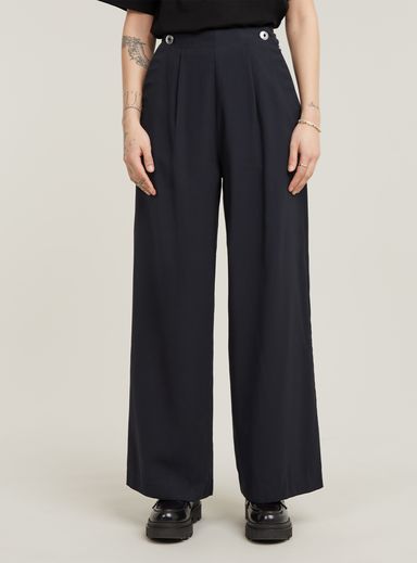 Pantalones Holiday de pata ancha
